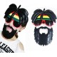 Rasta Peruklu Bob Marley Parti Gözlüğü