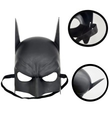 Siyah Çocuk Batman Maskesi Lastikli