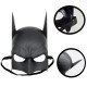 Siyah Çocuk Batman Maskesi Lastikli