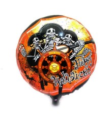 Kuru Kafalı Korsan Halloween Folyo Balon