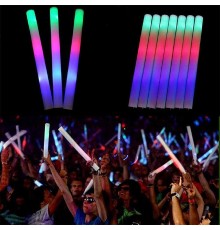 Led Işıklı Rengarenk Sünger Parti Çubuk