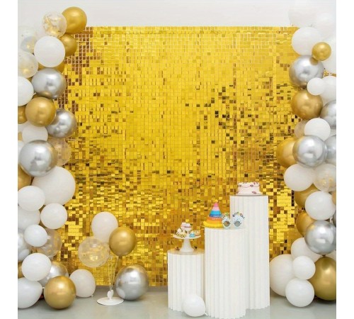 Altın Gold Renk Fon Perde Dekor Altın Gold Renk Fon Perde Dekor