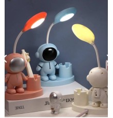 LED Astronot Masa Lambası Ve Kalemlik