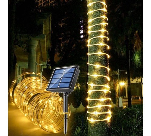 10 Metre Güneş Enerjili Hortum LED Işık 10 Metre Güneş Enerjili Hortum LED Işık