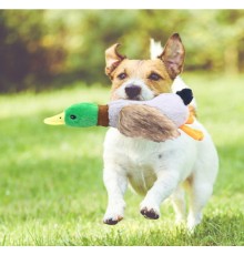 Sesli Ördek Şekilli Peluş Köpek Oyuncağı