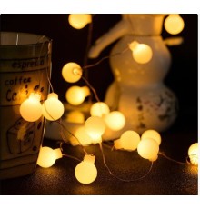 Beyaz Top Led Gün ışığı Pilli 2 Kademeli