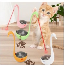 Kuğu Şeklinde Lazerli Kedi Oyuncağı