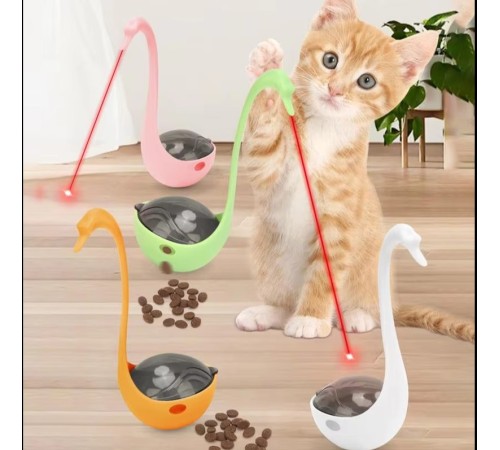 Kuğu Şeklinde Lazerli Kedi Oyuncağı Kuğu Şeklinde Lazerli Kedi Oyuncağı