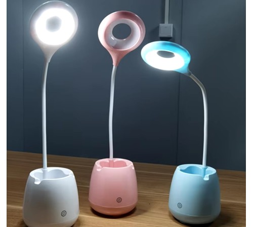 Halka LED USB Şarjlı Masa Lambası Halka LED USB Şarjlı Masa Lambası