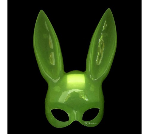 Karanlıkta Yanan Glow Floresan Tavşan Maskesi Karanlıkta Yanan Glow Floresan Tavşan Maskesi