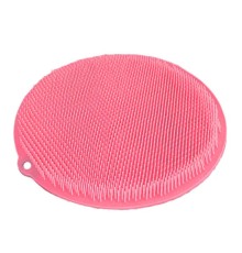 Yuvarlak Vantuzlu Banyo Sırt Kese Matı 26 cm