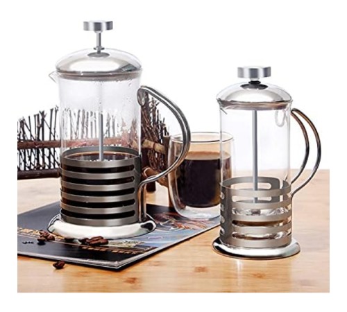 PASLANMAZ ÇELİK GÖVDELİ FRENCH PRESS KAHVE VE ÇAY DEMLEME APARATI PASLANMAZ ÇELİK GÖVDELİ FRENCH PRESS KAHVE VE ÇAY DEMLEME APARATI