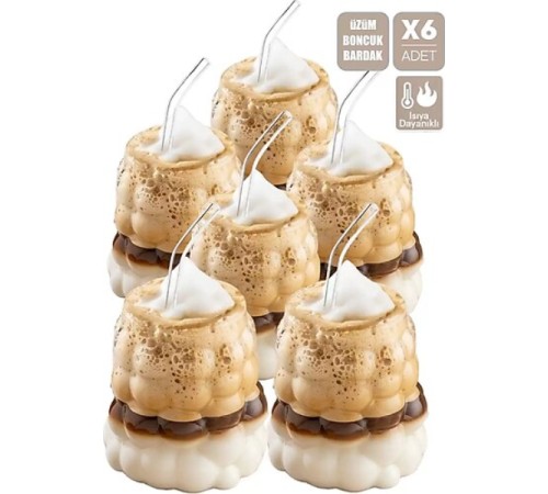 Üzüm Bardak Seti (60 ML) - 6 ADET Üzüm Bardak Seti (60 ML) - 6 ADET