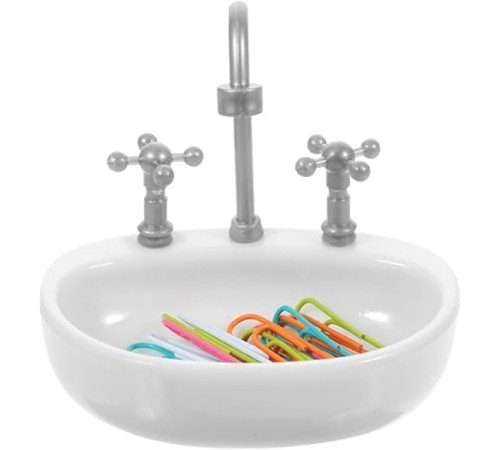 Lavabo Şeklinde Ataç Kutusu Lavabo Şeklinde Ataç Kutusu