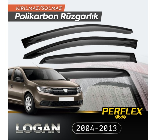 Dacia Logan 2004-2013 Cam Rüzgarlığı V2 Düz Dacia Logan 2004-2013 Cam Rüzgarlığı V2 Düz