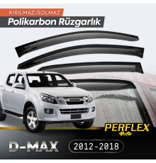 Isuzu D-MAX 2012-2018 Cam Rüzgarlığı V2 Düz