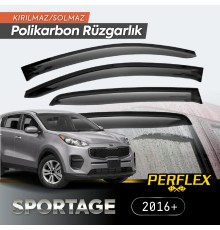 KIA Sportage 2016+ Cam Rüzgarlığı V2 Düz