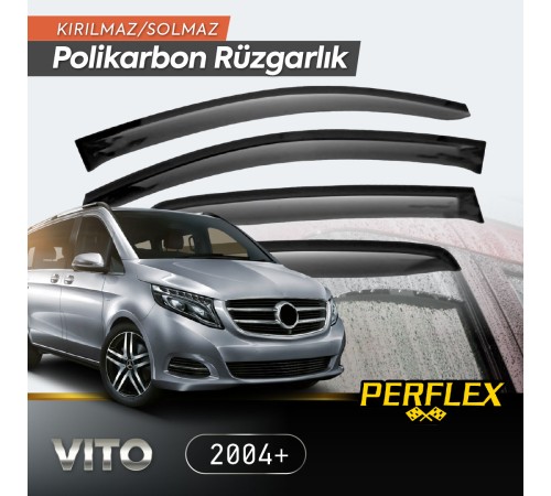Mercedes Vito 2004+ Cam Rüzgarlığı V2 Düz Mercedes Vito 2004+ Cam Rüzgarlığı V2 Düz