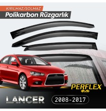 Mitsubishi Lancer 2008-2017 Cam Rüzgarlığı V2 Düz