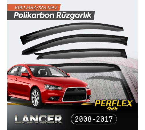 Mitsubishi Lancer 2008-2017 Cam Rüzgarlığı V2 Düz Mitsubishi Lancer 2008-2017 Cam Rüzgarlığı V2 Düz