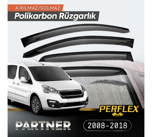 Peugeot Partner Tepee 2008-2018 Cam Rüzgarlığı V2 Düz Peugeot Partner Tepee 2008-2018 Cam Rüzgarlığı V2 Düz