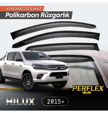 Toyota Hilux 2015+ Cam Rüzgarlığı V2 Düz