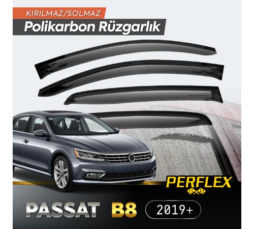 VW Passat B8 2019+ Cam Rüzgarlığı V2 Düz VW Passat B8 2019+ Cam Rüzgarlığı V2 Düz