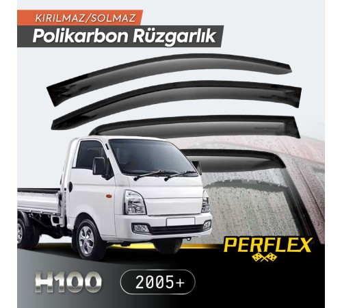 Hyundai H100 Kamyonet 2005+ Cam Rüzgarlığı V2 Mugen Hyundai H100 Kamyonet 2005+ Cam Rüzgarlığı V2 Mugen