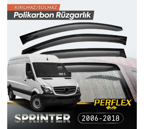 Mercedes Sprinter 2006-2018 Cam Rüzgarlığı V2 Mugen Mercedes Sprinter 2006-2018 Cam Rüzgarlığı V2 Mugen