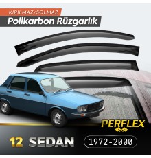 Renault 12 Sedan 1972-2000 Cam Rüzgarlığı V2 Mugen