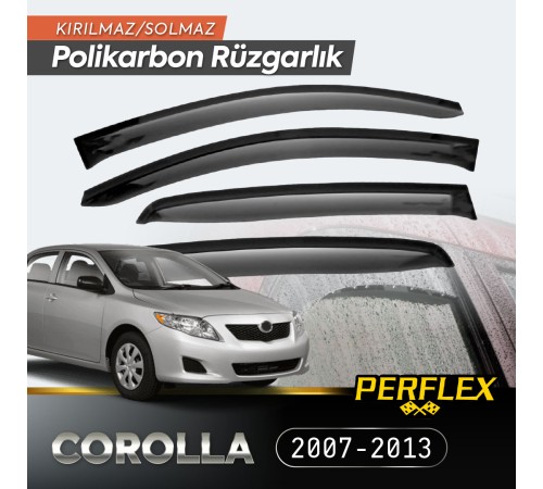 Toyota Corolla 2007-2013 Cam Rüzgarlığı V2 Mugen Toyota Corolla 2007-2013 Cam Rüzgarlığı V2 Mugen
