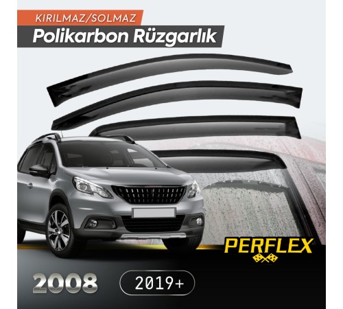 Peugeot 2008 2019+ Cam Rüzgarlığı V2 Peugeot 2008 2019+ Cam Rüzgarlığı V2