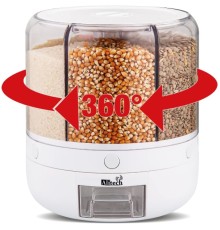 360° Dönebilir 10 Litre Gıda Organizeri