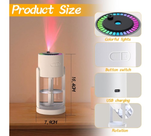 LED Işıklı Hava Nemlendirici Cihaz LED Işıklı Hava Nemlendirici Cihaz