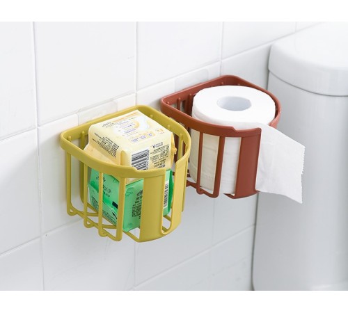 Yapışkanlı Çok Fonksiyonlu Banyo Organizeri BEYAZ Yapışkanlı Çok Fonksiyonlu Banyo Organizeri BEYAZ