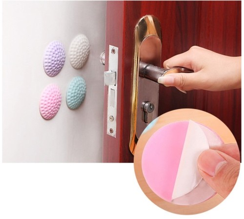 Çok Amaçlı Silikon Kapı Duvar Koruyucu Tampon - 4lü Paket
