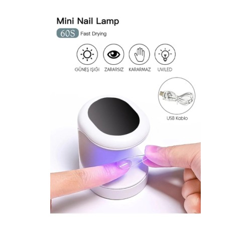 Mini UV Tırnak Kurutucu Mini UV Tırnak Kurutucu