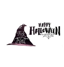 Happy Halloween Temalı Duvar Stickerı