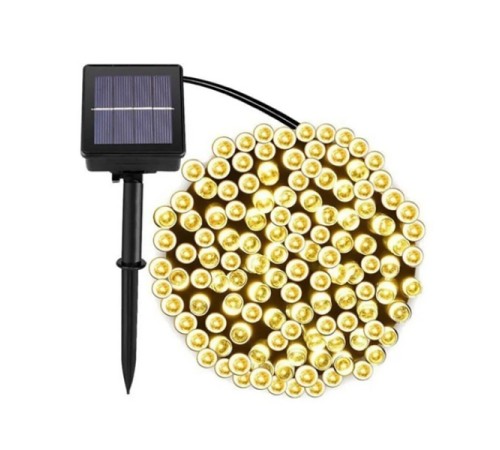 Solar 100 Ledli 12 Metre Bahçe Aydınlatma Solar 100 Ledli 12 Metre Bahçe Aydınlatma