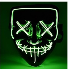 LED Işıklı Yeşil Maske