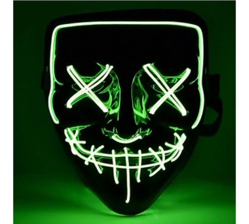 LED Işıklı Yeşil Maske LED Işıklı Yeşil Maske