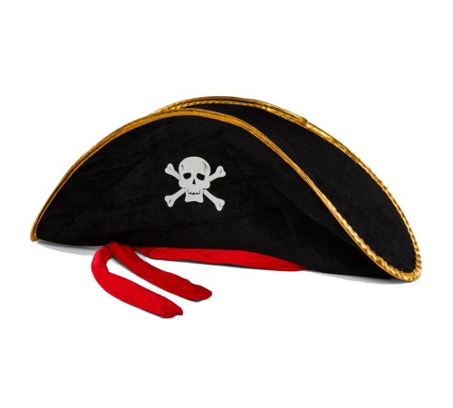 Yetişkin Boy Kadife Jack Sparrow Denizci Kaptan Jack Korsan Şapkası 50X20 CM Yetişkin Boy Kadife Jack Sparrow Denizci Kaptan Jack Korsan Şapkası 50X20 CM