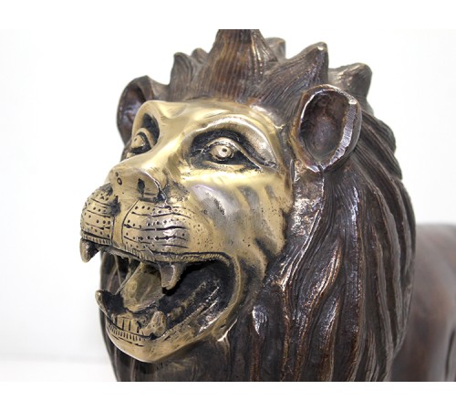 Metal Aslan Biblosu 60 Cm Metal Aslan Biblosu 60 Cm