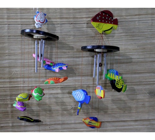 Hayvan Figürlü Rüzgar Çanı Model 1