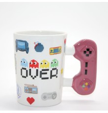 Game Over Porselen Kupa Bardak Model 2
