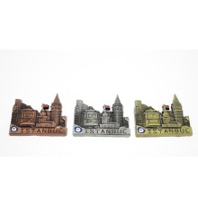 Metal İstanbul Temalı Yöresel Magnet Model 3