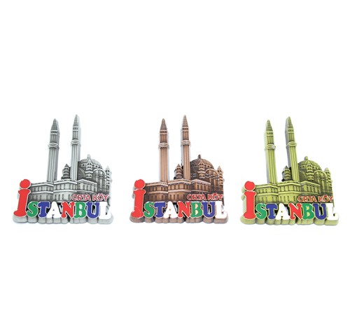 Metal İstanbul Temalı Yöresel Magnet Model 2 Metal İstanbul Temalı Yöresel Magnet Model 2