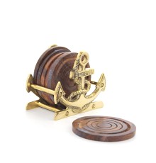 Pirinç Çapalı Bardak Altı Model 2