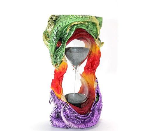 Polyester Dragon Tasarımlı Kum Saati Model 1 Polyester Dragon Tasarımlı Kum Saati Model 1