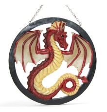 Duvara Asmalı Polyester Dragon Pano